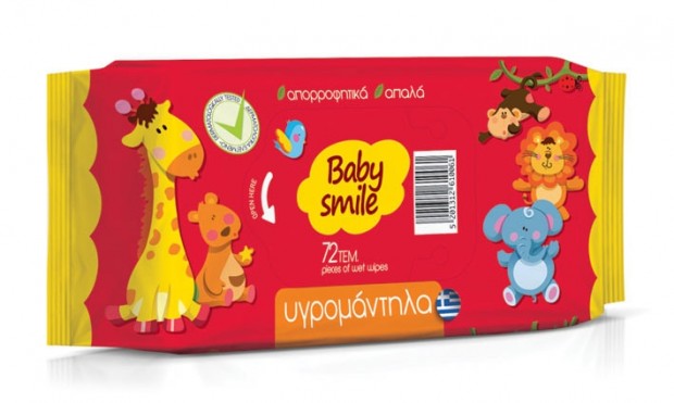 baby smile wet wipes